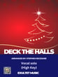 Deck The Halls Vocal Solo & Collections sheet music cover